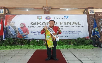 Dinar Adi Wicaksono, Runner-Up Duta Genre Putra Kabupaten Semarang Tahun 2023